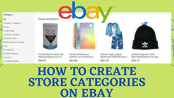 How to Create Store Categories on eBay #howto #ebay