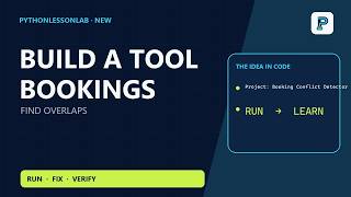 Build a Python Booking Conflict Detector
