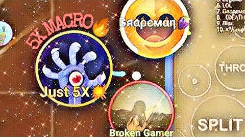 5X..SMOOTHEST MACRO? | BLOB.IO @BrokenGamerYT