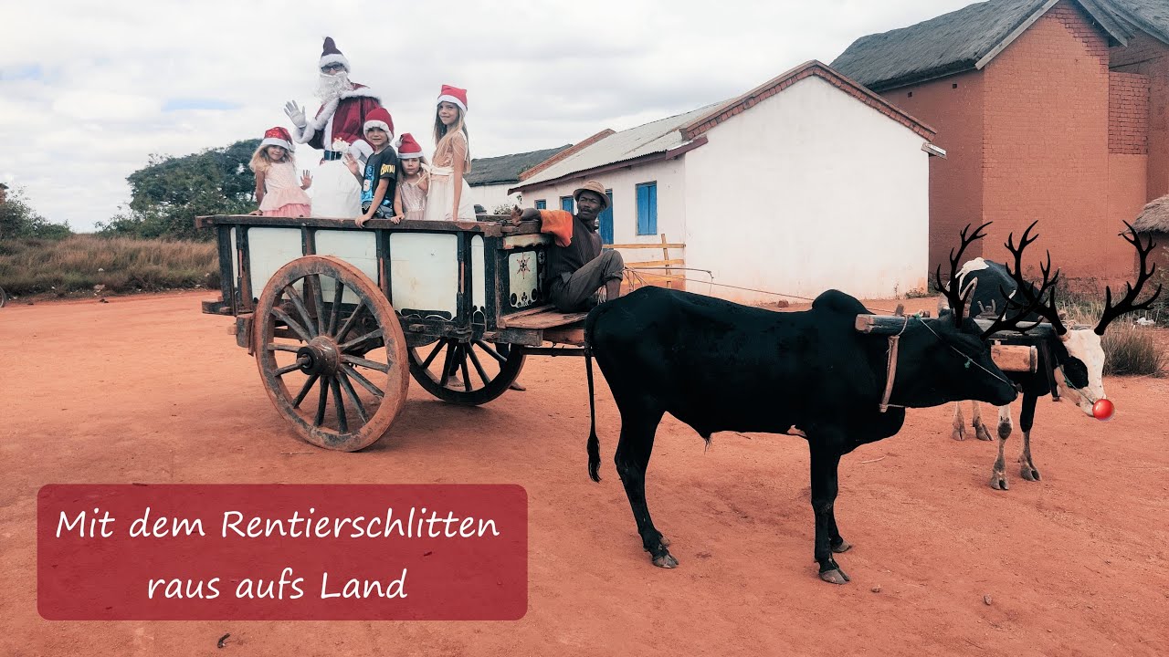 Weihnachten kommt zu den Kindern aufs Land