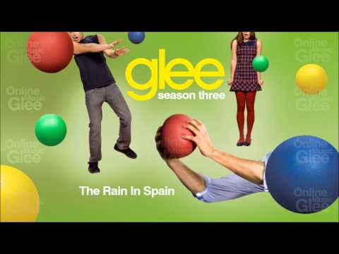 The Rain In Spain - Glee [HD Full Studio]