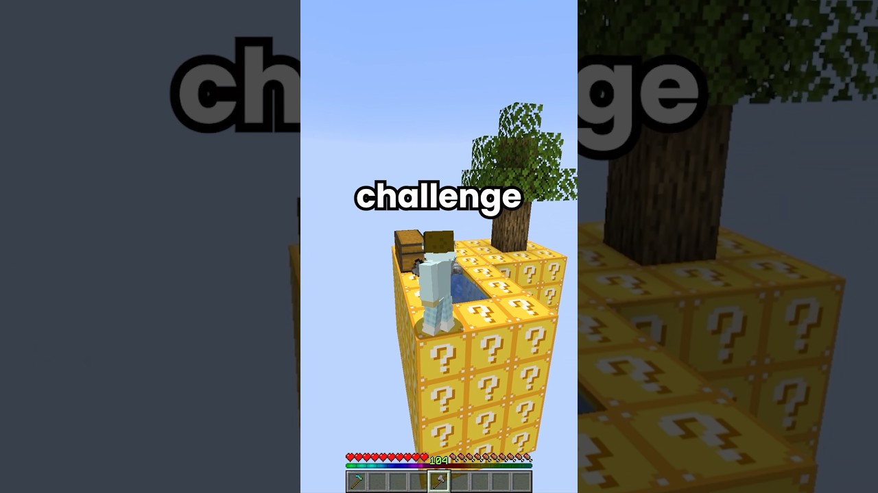 Minecraft Lucky Block Challenge (Java/Bedrock) #minecraft #minecraftserver
