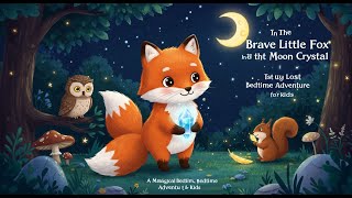 The Brave Little Fox and the Lost Moon Crystal 🌙✨ | A Magical Bedtime Adventure for Kids
