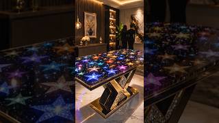 luxury dining table design made up of 🤩🥰#ai #luxury #viral #trending #fyp #comedy