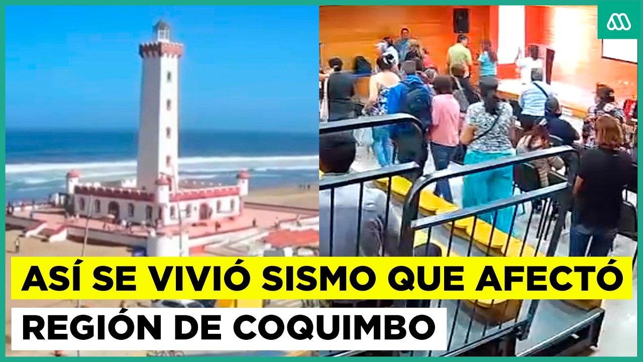 Así se vivió el fuerte sismo 6.1 que afectó a la región de Coquimbo: hubo desprendimiento de rocas