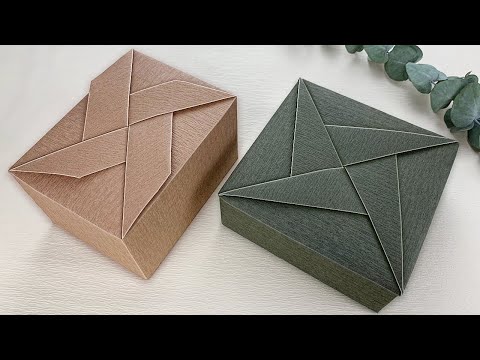 Gift Wrapping Tutorial｜Gift Wrapping Ideas Rectangular Box & Square Box