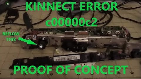 KINECT ERROR C00000C2 FIX PROOF [REPAIR]