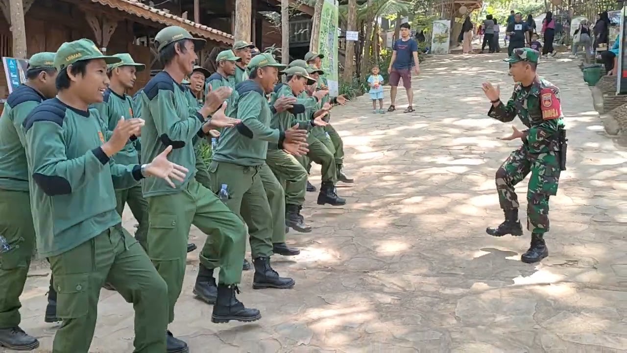 Pelatihan Linmas Desa Tempel Kecamatan Wedung Kabupaten Demak