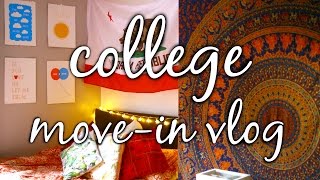 Collegeuni Move In Day Vlog 2015 Beautybykat08
