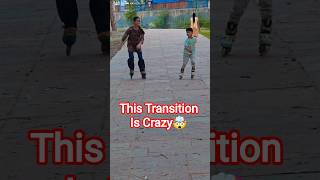This Transition Is Crazy🤯 #Shorts #ViralShorts #Skating #RollerSkating #Trending #YouTubeShorts #sba
