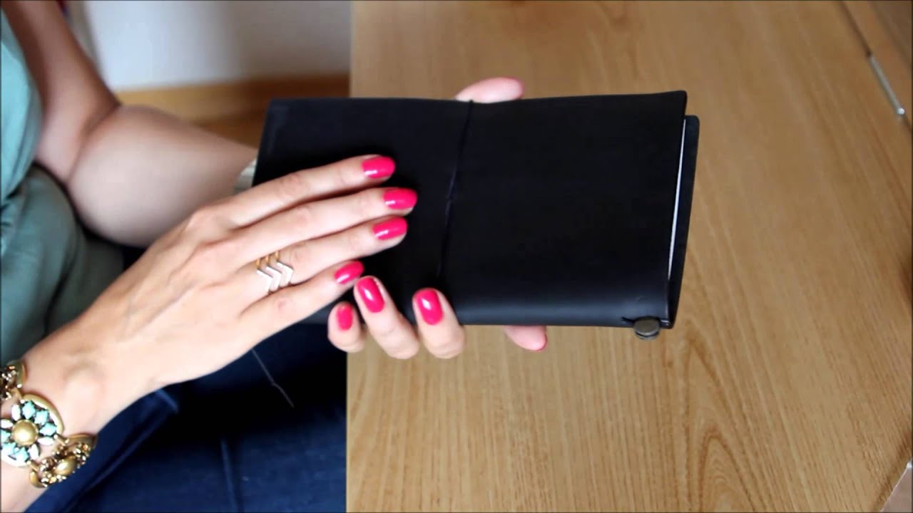 Présentation de mon carnet Midori !