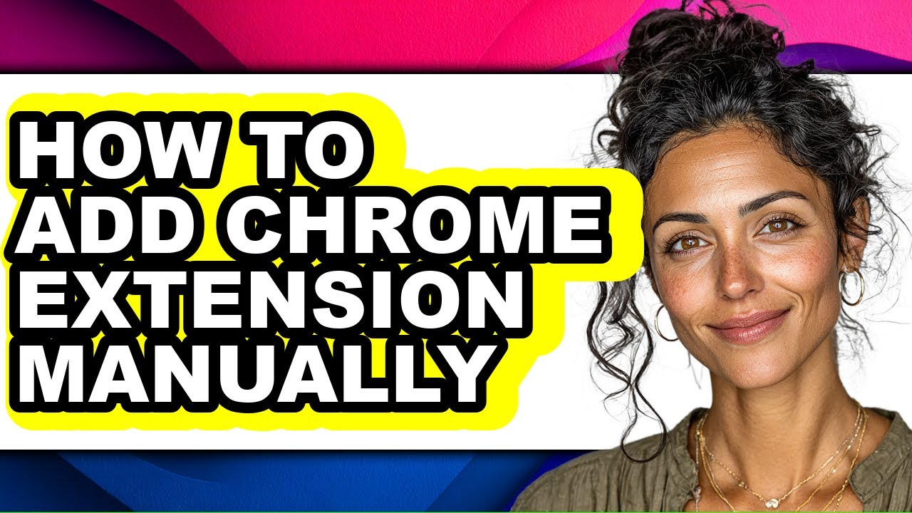 How to Add Chrome Extension Manually (only Way) - YouTube