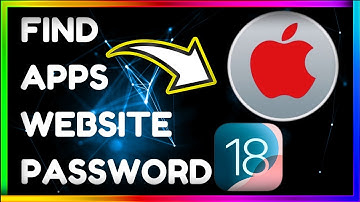 How to Find Apps and Websites Passwords on iPhone (iOS 18)