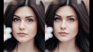 Beautiful eyes - Photoshop Tutorial