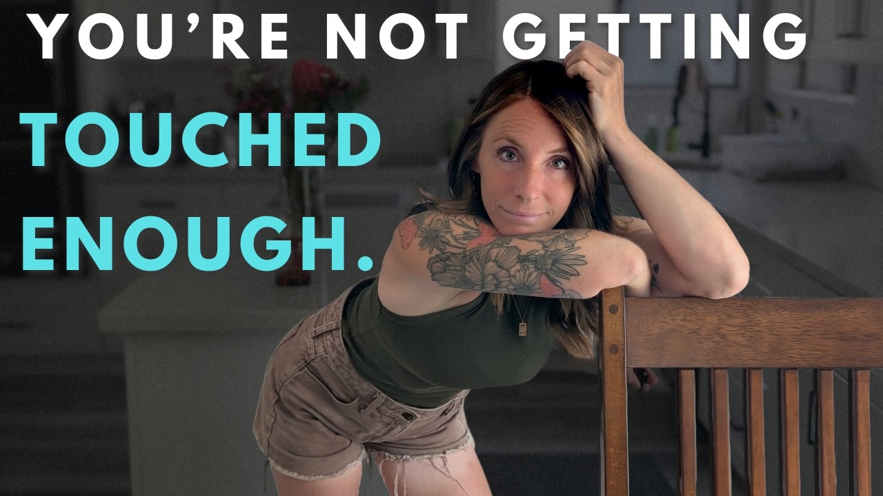 we don't touch each other and it's becoming an epidemic.