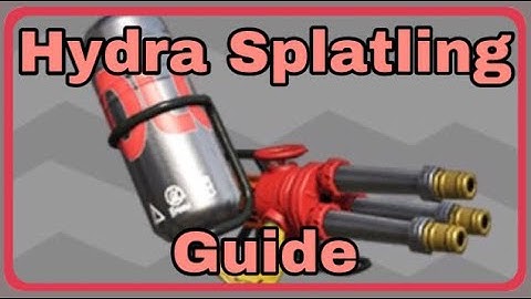 Splatoon 2 weapon guides #1-The Hydra Splatling
