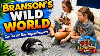 Branson's Wild World Tour | Meet the NEW Penguins!!!
