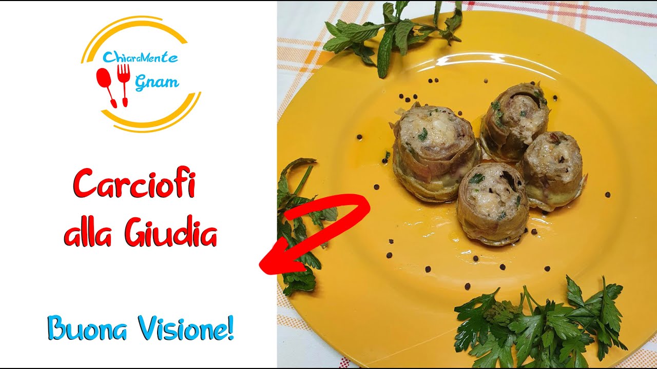 I carciofi alla giudìa di nonna Gu YouTube
