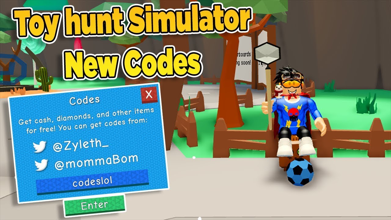 ROBLOX TOY HUNT SIMULATOR NEW CODES YouTube