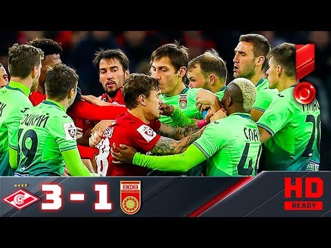 Спартак - Уфа 3:1 видео