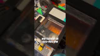 New flathead LVE running! #lego #legoengine #legovacuumengine