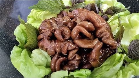 IRL 18 :# Bí quyết làm Ruột heo khìa nước dừa miền Tây cách sử mùi  không bị hôi