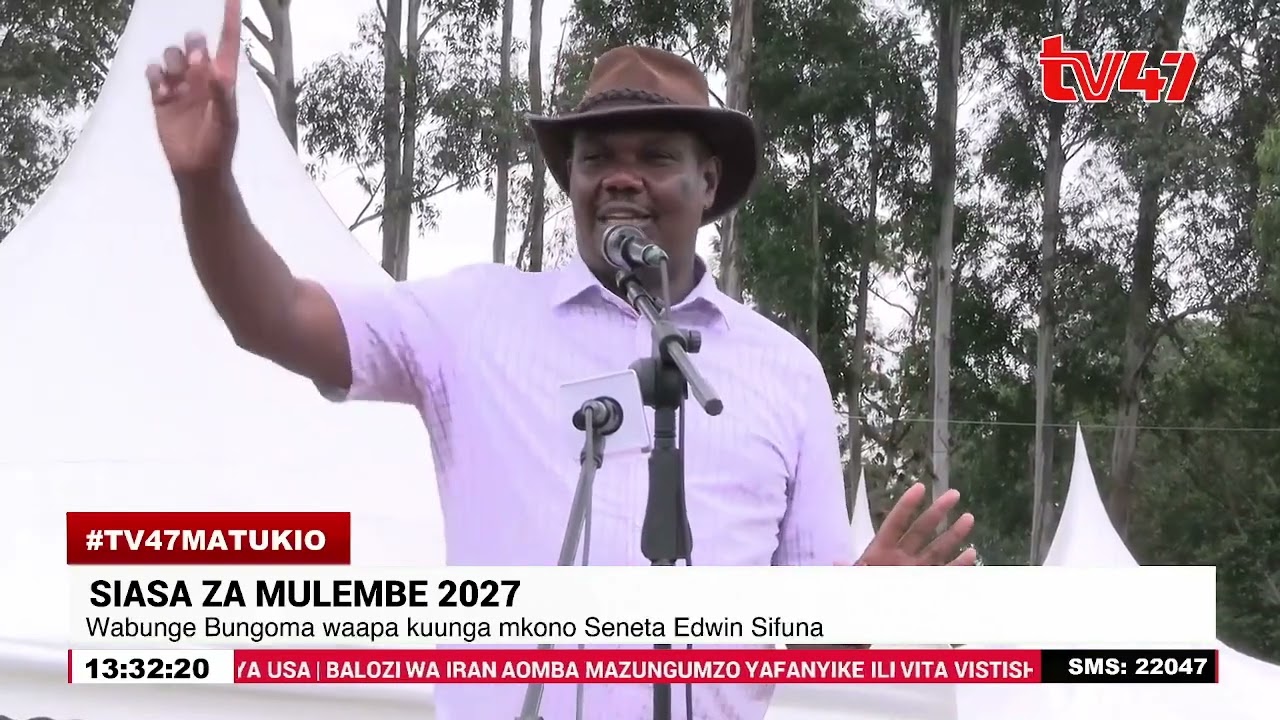 Wabunge Kaunti ya Bungoma waapa kuunga mkono Seneta Edwin Sifuna katika uchaguzi mkuu wa 2027