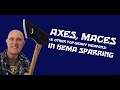 Axes, Maces &amp; Top-Heavy Sparring Weapons in HEMA