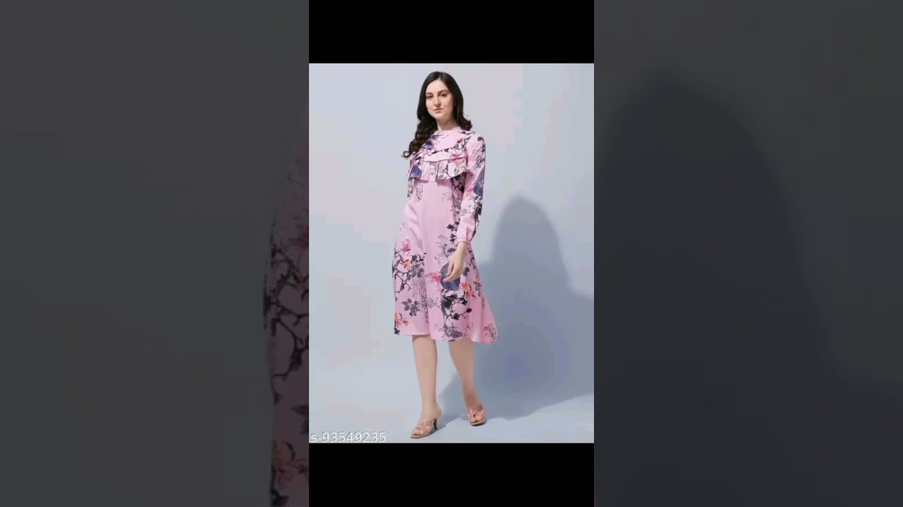 OOMPH Crepe Dresses from Meesho