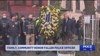 In mourning yet again, NYC prepares to honor slain NYPD officer