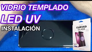 Como Instalar vidrio curvo para celular S10 Plus, S20, S9, S8, S7, P30 Pro, Note 8, Note 9, Note 10