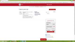 Hot to use a Target promo code screenshot 5