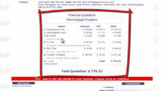 getting a quick Quote from the Conveyancing referral system OpenConvey