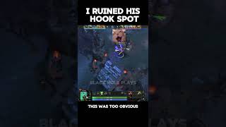 I Ruined His Hook Spot | Early Game Outplay vs Pudge | Dota 2 Shorts