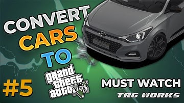 Convert 3D Models To GTA 5 Part 5 [ Zmodeler Final Part Hindi ]  TRG WORKS