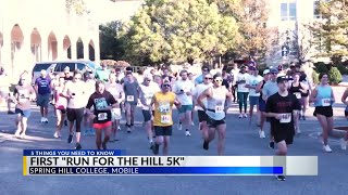 Inaugural 'Run for the Hill 5K' at Spring Hill College
