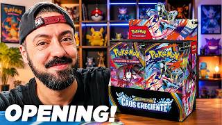 ABRO LA BOOSTER BOX DE CAOS CRECIENTE (CHAOS RISING) BUSCANDO LAS MEJORES CARTAS POKEMON DEL SET!