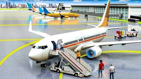 Airplane Flight Pilot Simulator 3D #3 - New Charter Airplane Aircraft Carrier Android GamePlay