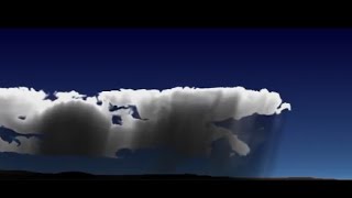 WebGL 2D Weather Simulation v3 | 1 Day, Low Evaporation, Wide area