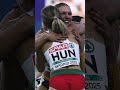🇭🇺's Boglarka Takacs runs 1⃣1⃣.0⃣6⃣ and sets a CR and a NR! 😍 #Madrid2025 #ETCH2025