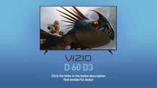 Vizio D60-D3 60-inch LED Smart TV – 1920 x 1080 – 5,000,000:1 – (Refurbished) All-New 2016 VIZIO D60-D3 D-Series 60” Class Full‑Array LED Smart TV // Full Specs Review #VIZIO
