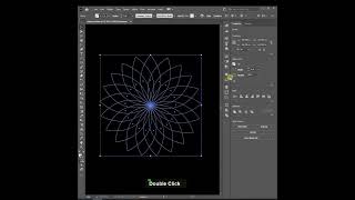 Quick Flower Design Tricks #adobeillustrator  #logodesign  #tutorial #illustratortutorial #shorts
