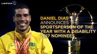 Daniel Dias: Nominees for the Laureus Sportsperson of the Year with a Disability Award are...