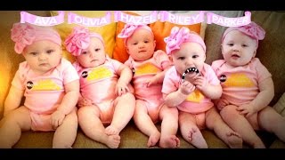 First All-Girl Quintuplets Appear On Gma