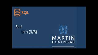 20 SQL self join, tutorial