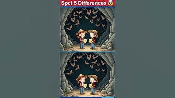 Spot 5 Differences #398