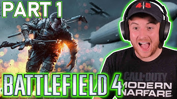 Royal Marine Plays Battlefield 4 For The First Time! Part 1!
