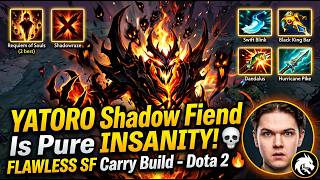 🔥 YATORO Shadow Fiend Is Pure INSANITY! 💀 Flawless SF Carry Build - Dota 2 🔥