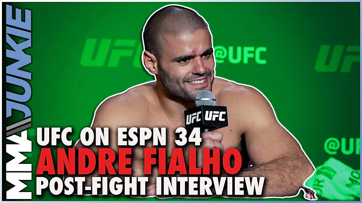 Andre Fialho wants to get losses back, stay active and fight ASAP | UFC on ESPN 34