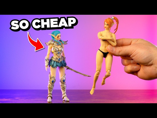 Some of the most BASIC figures, but they low-key ROCK! - YouTube
